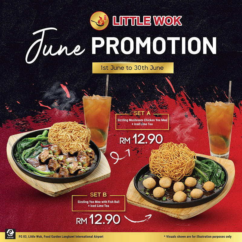 Little Wok June Promotion @ Food Garden Langkawi International Airport