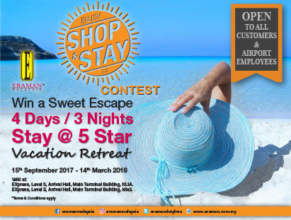 Stand a Chance To Win Big at ERAMAN Shop & Stay Contest
