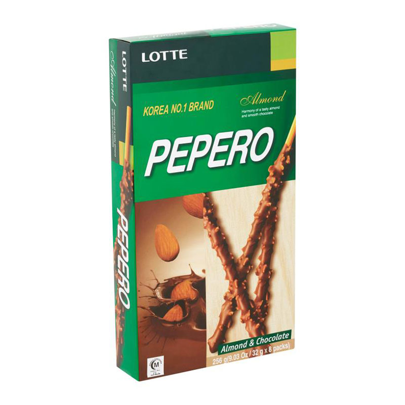 Pepero Almond 256g